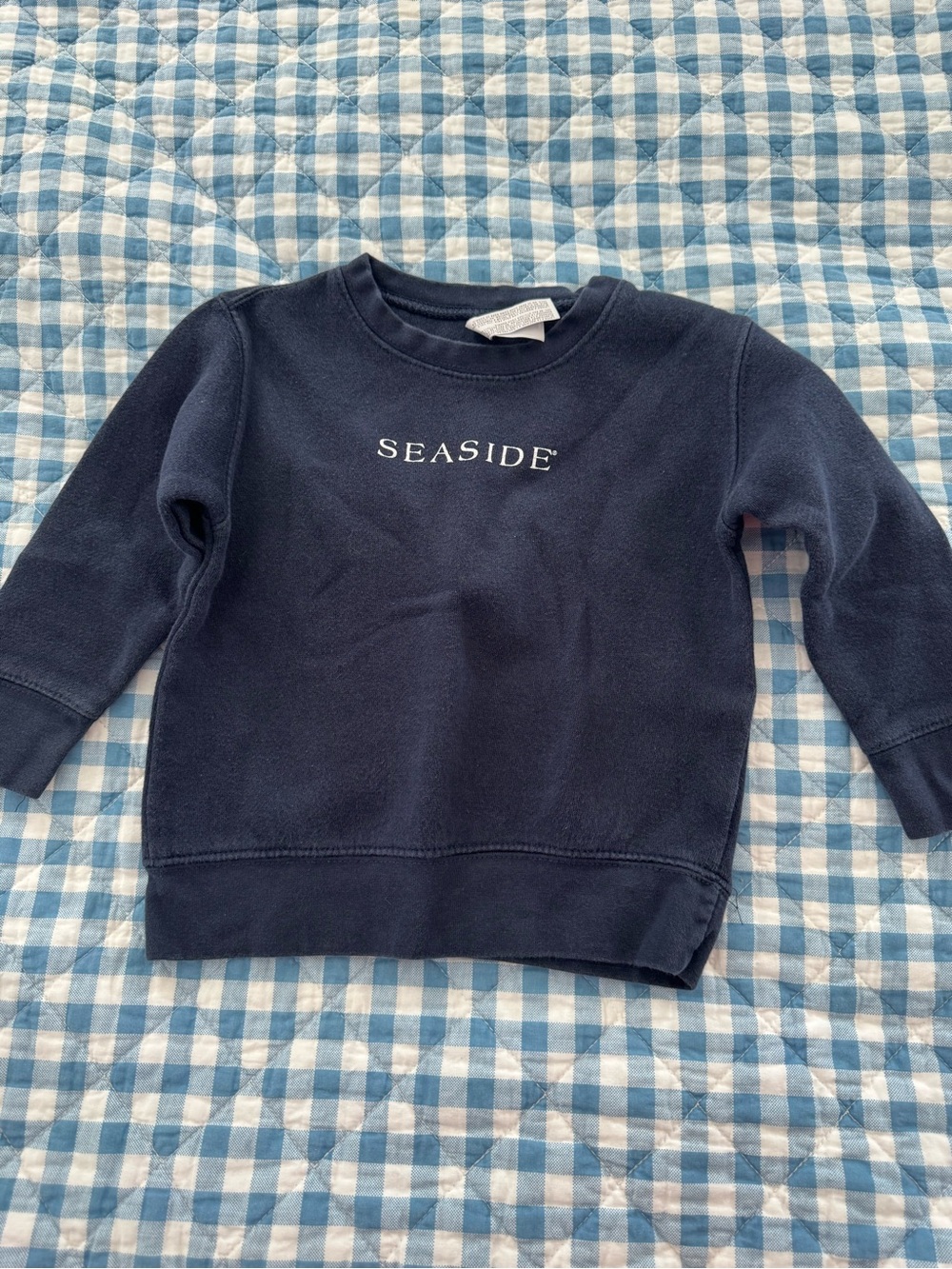 The Seaside Style Navy Pullover Sweatshirt